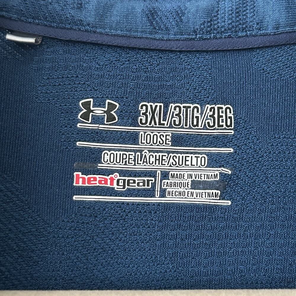 Under Armour 3XL Shirt Bundle HeatGear Polo Performance Golf Tees Mens - Picture 8 of 12